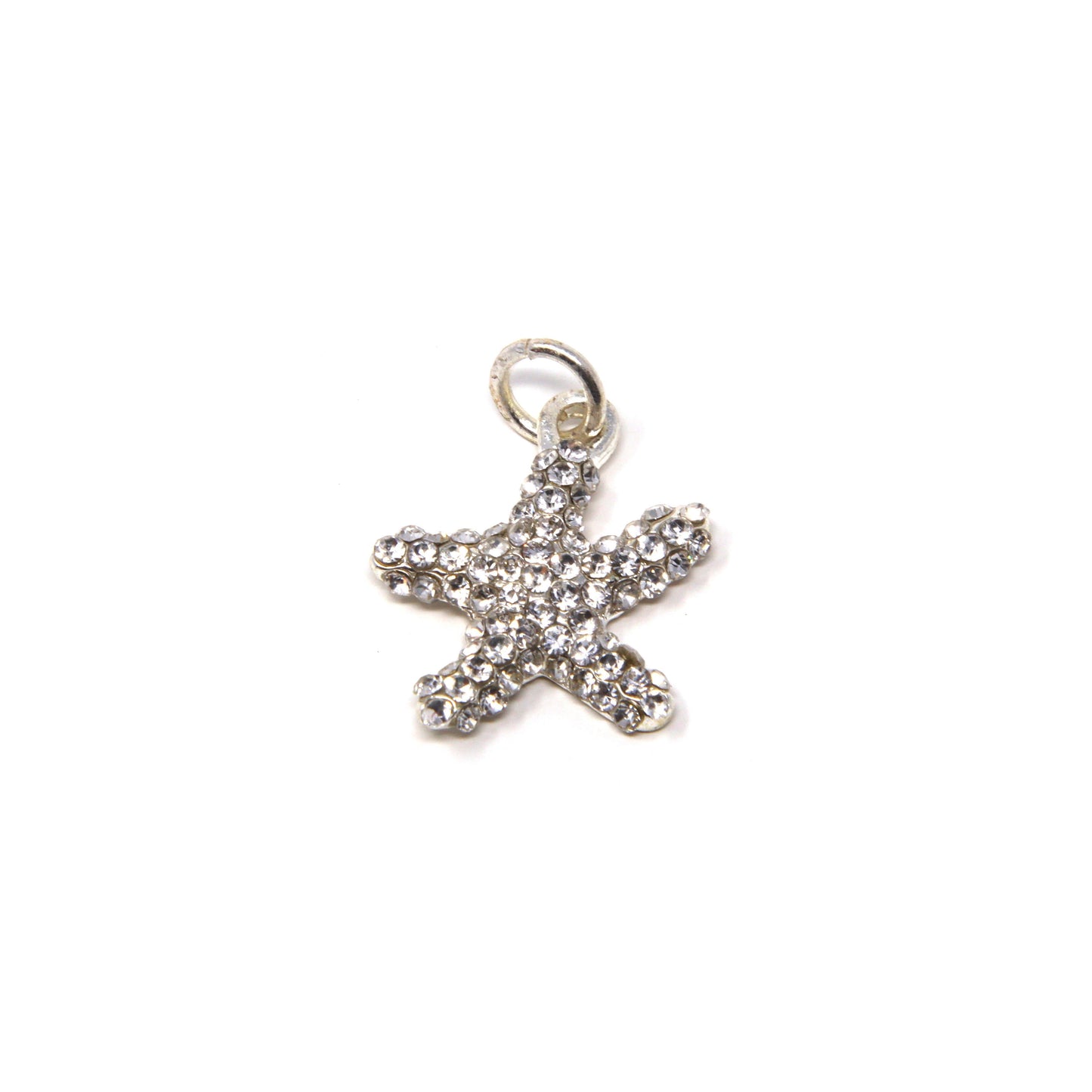 5/8 inch Silver Starfish Charm