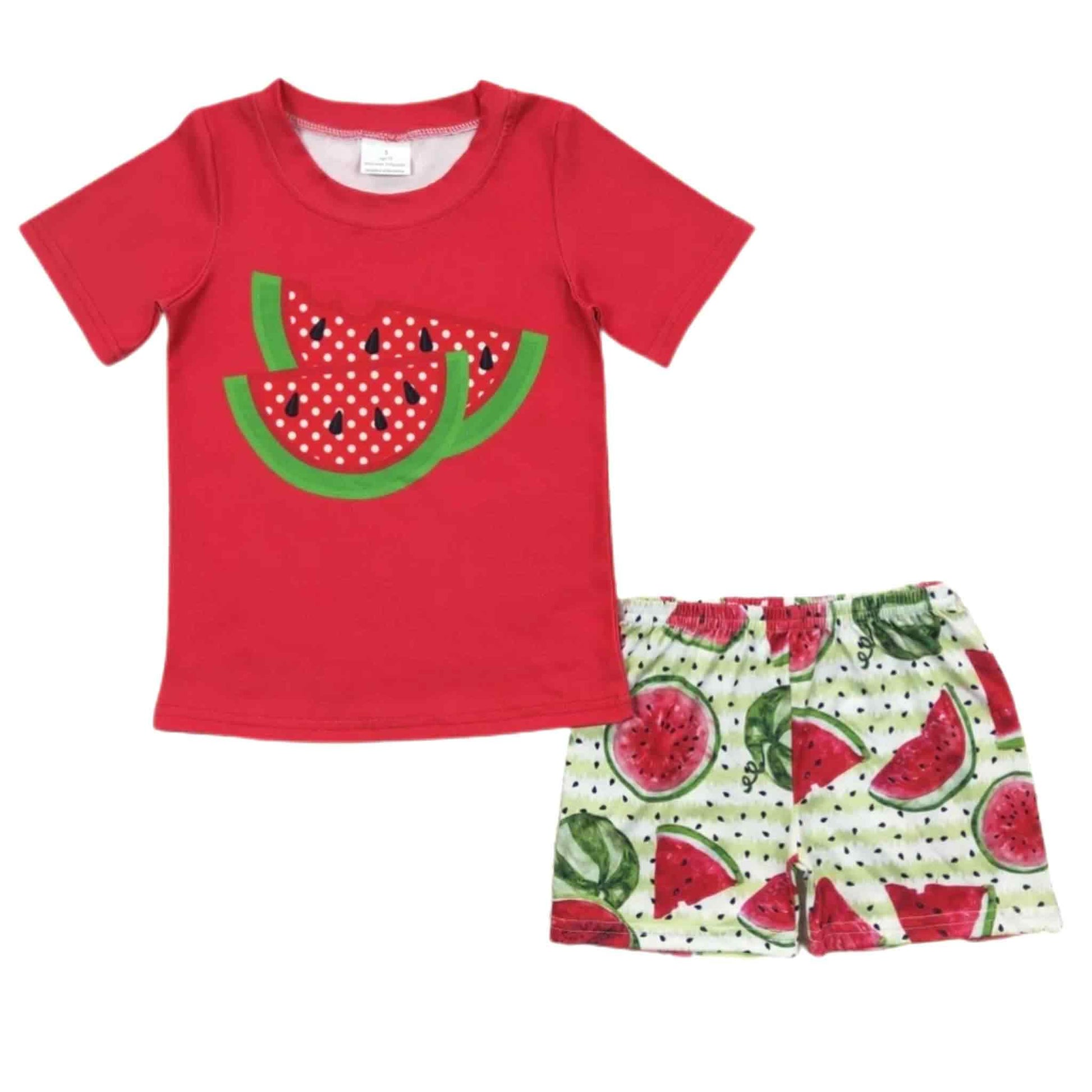 Where the Watermelons Grow Shorts Set