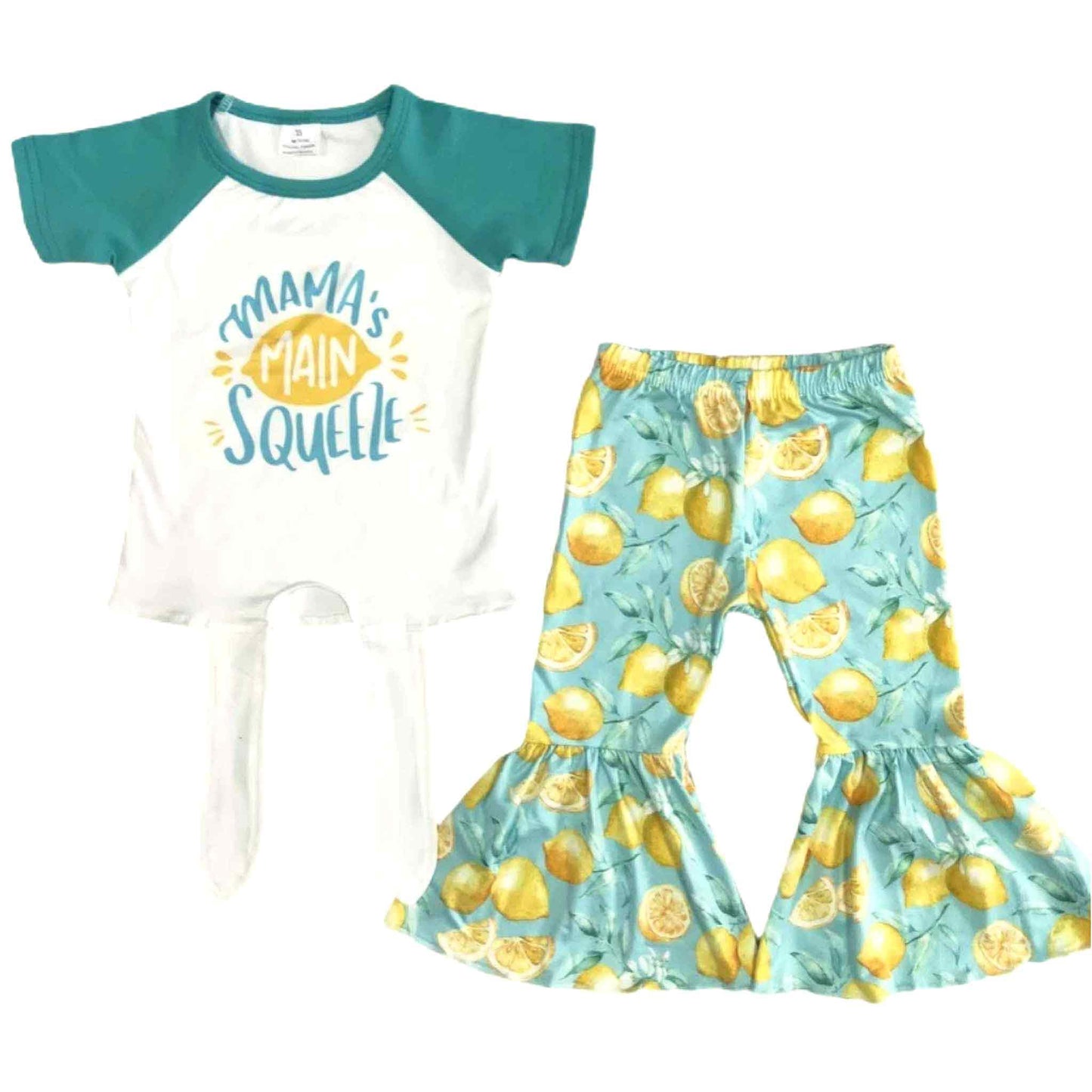 Mama's Main Squeeze Bell-bottom Pants Set