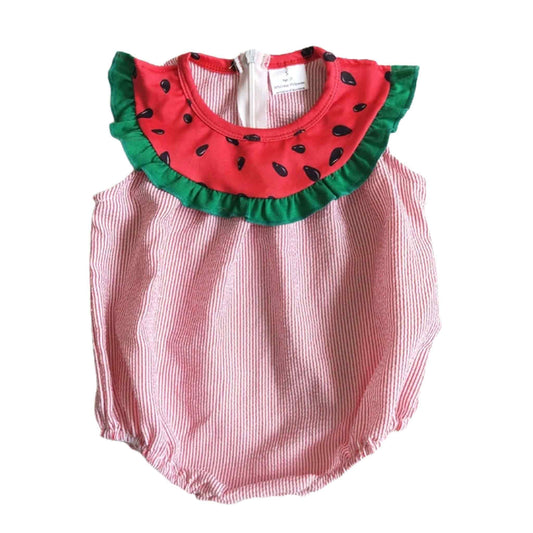 Watermelon Collar Romper