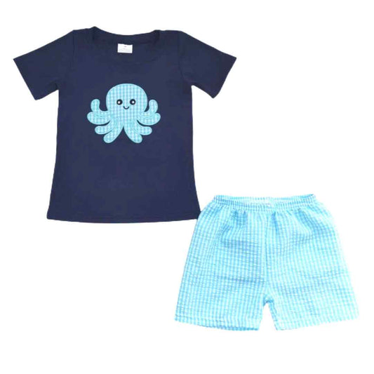 Octopus Shorts Set