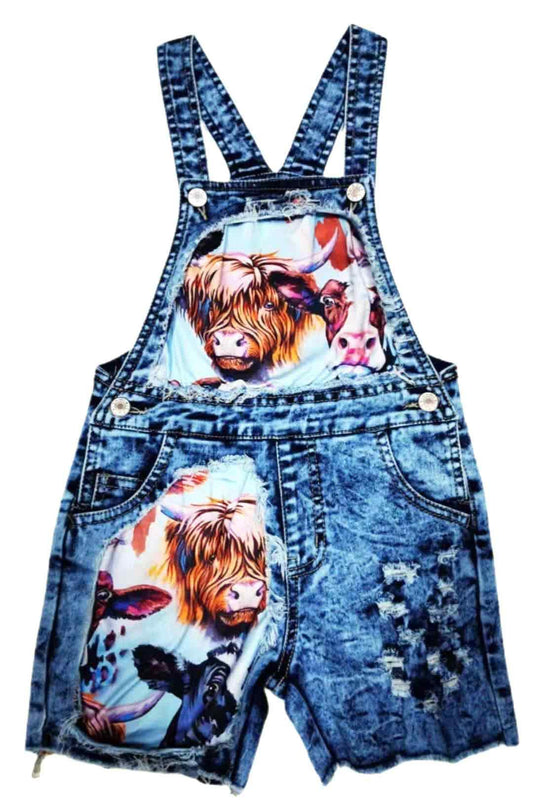 Highland Cow Overalls
