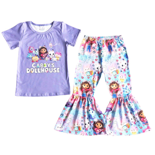 Dollhouse Bell-bottom Pants Set