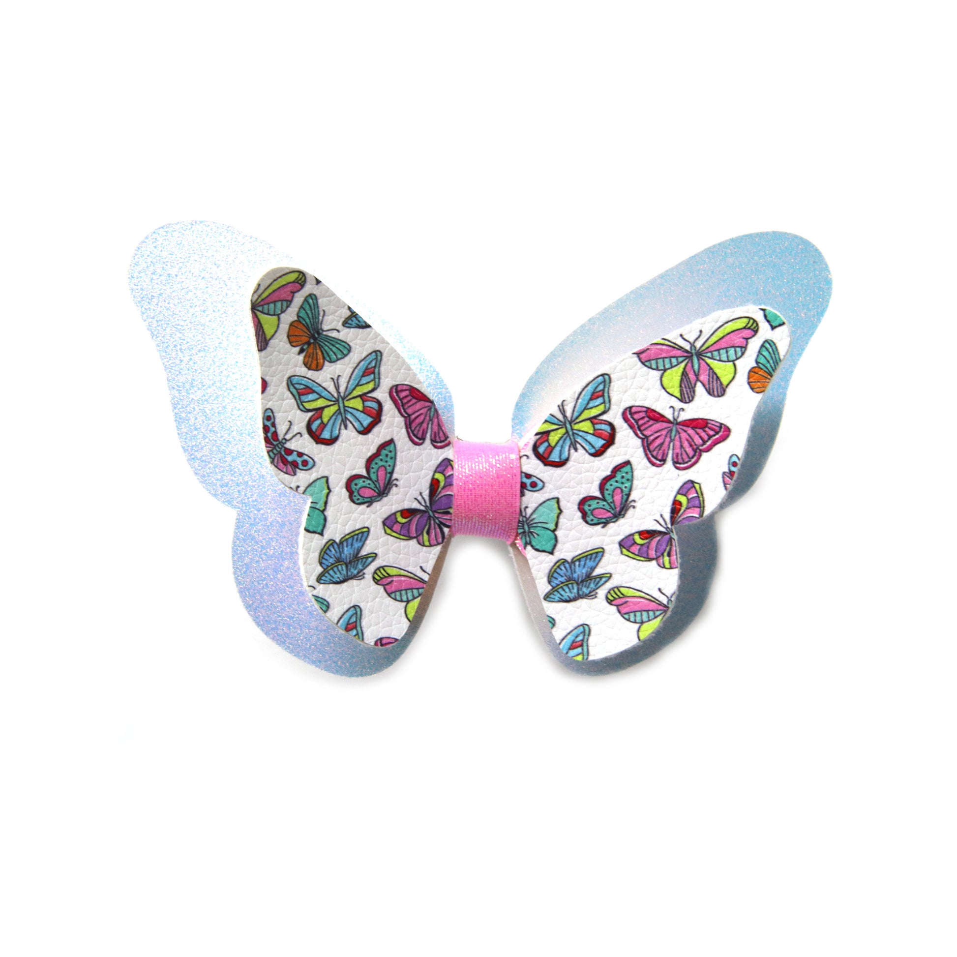 3.5 inch Silvermist Butterfly Bow - Waterfall Wishes