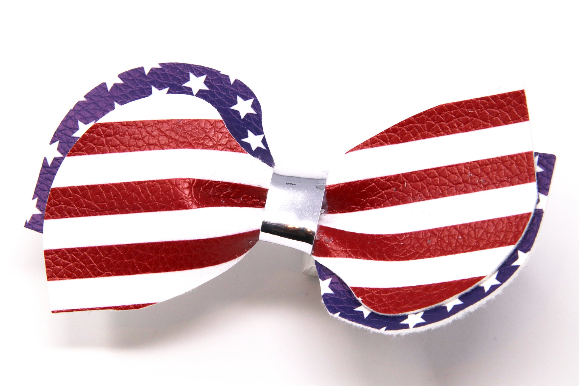 Stars & Stripes Double Classy Pinch Bow