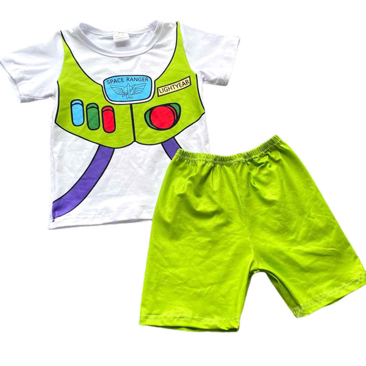 Space Ranger Shorts Set