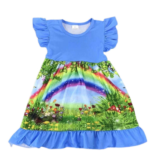 Rainbow Field Pearl Dress