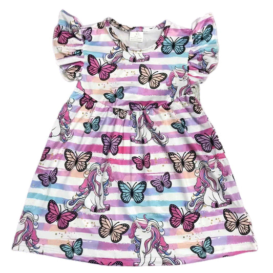 Butterflies & Unicorns Pearl Dress