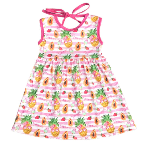 Tropical Fruit Dress