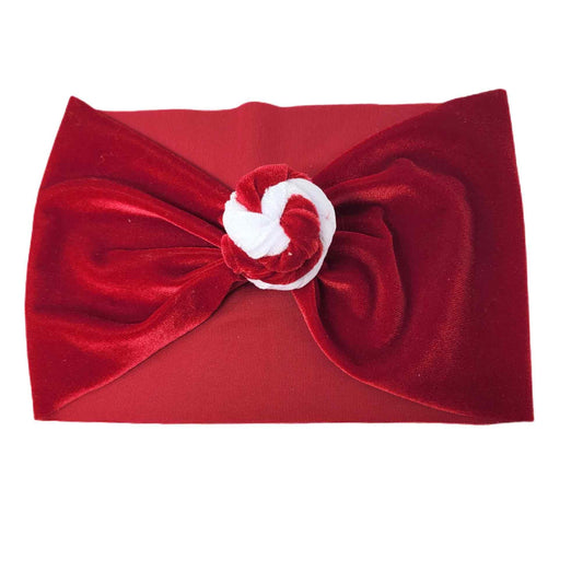 Candy Cane Fabric Headwrap