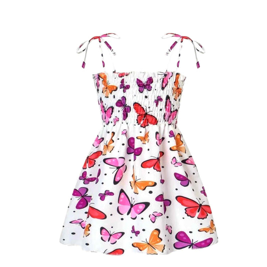 Colorful Butterflies Sun Dress