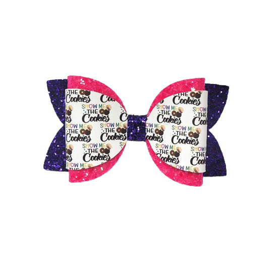 Show Me The Cookies Diva Bow 5"