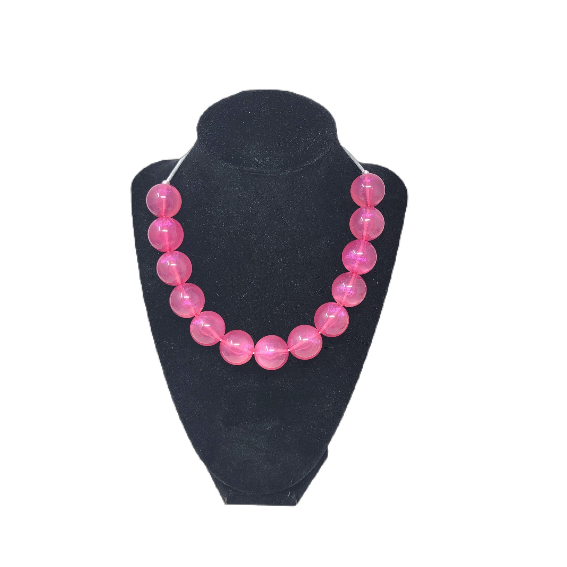 Pink Frost Bubblegum Necklace  