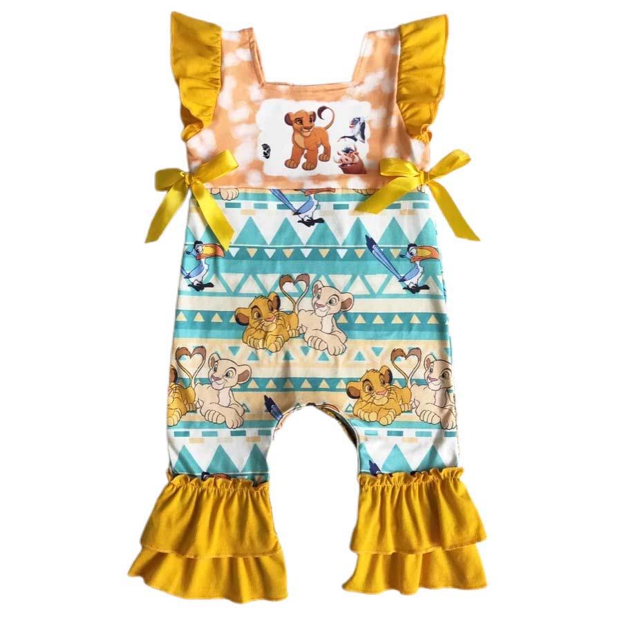 Young Lions in Love Romper