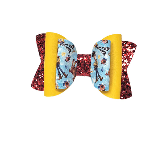 Story of Toys Toss Double Diva Bow 5"