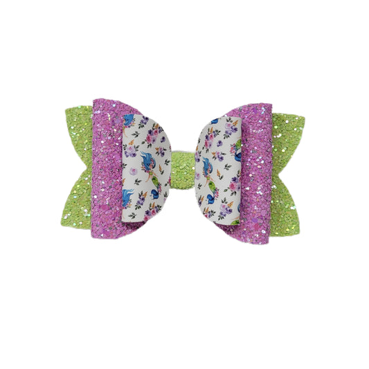 Magnificent Mermaids Double Diva Bow 5" 