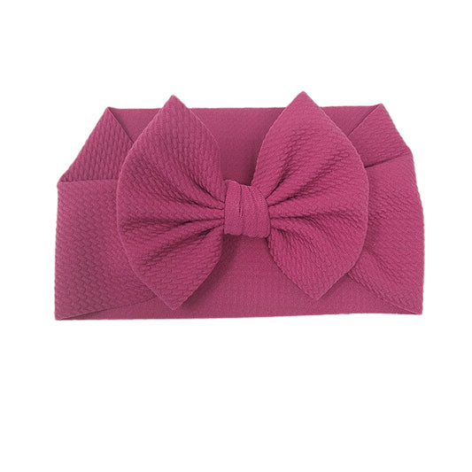 Magenta Fabric Headwrap