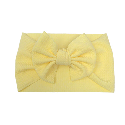 Baby Yellow Fabric Headwrap