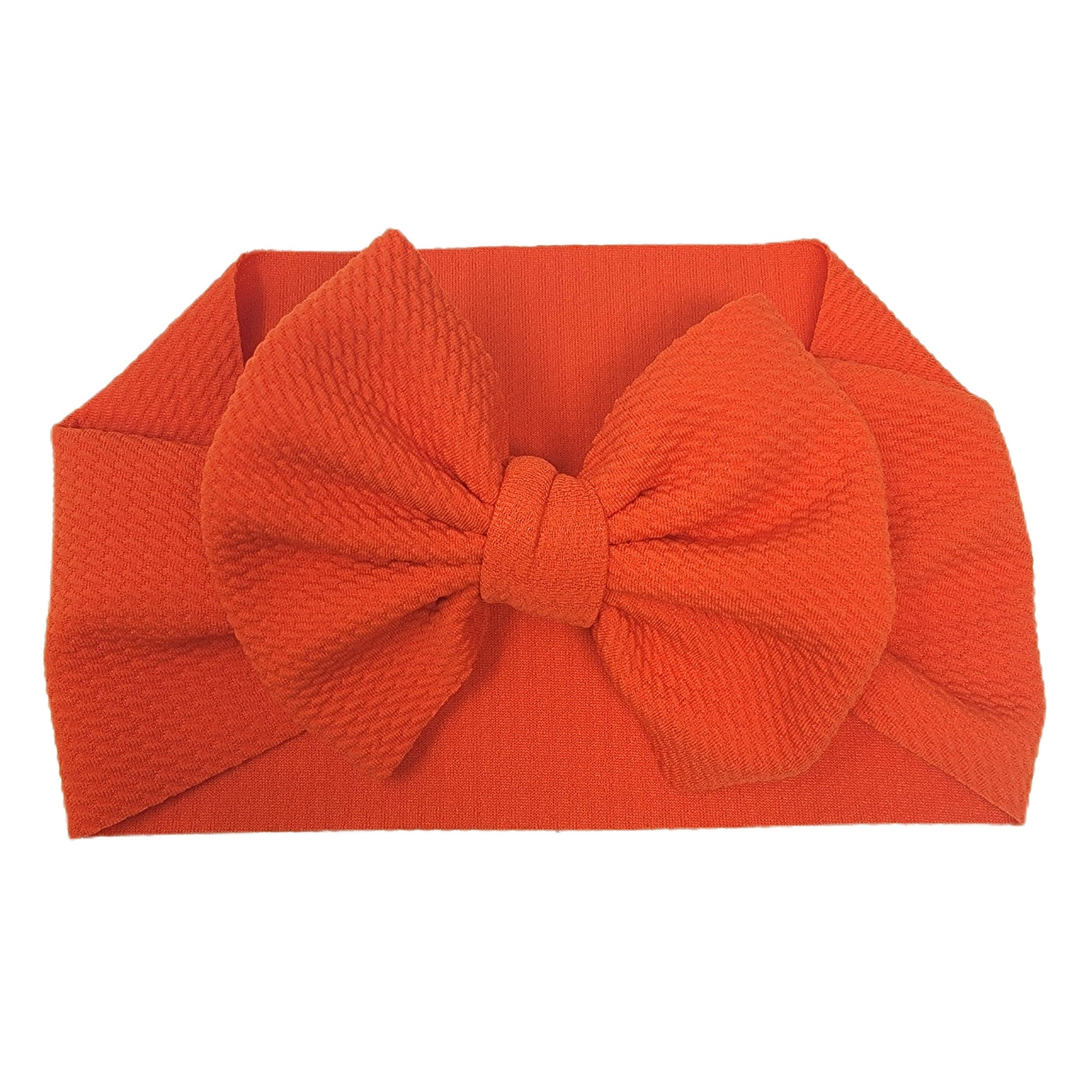 Bright Orange Fabric Headwrap