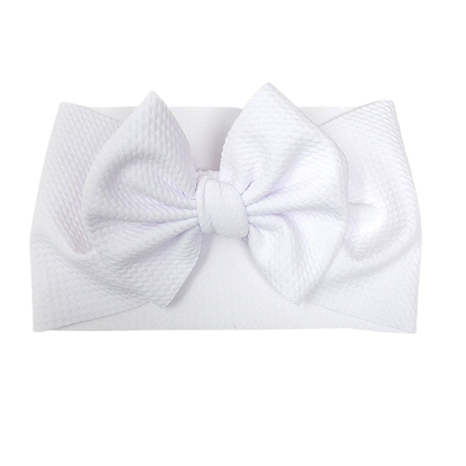 White Fabric Headwrap