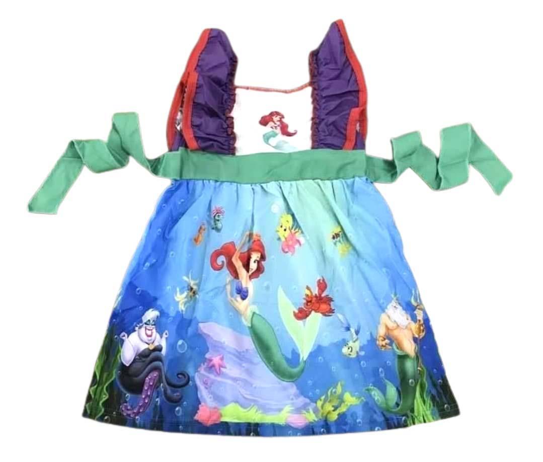 Mermaid Princess Dress - Waterfall Wishes