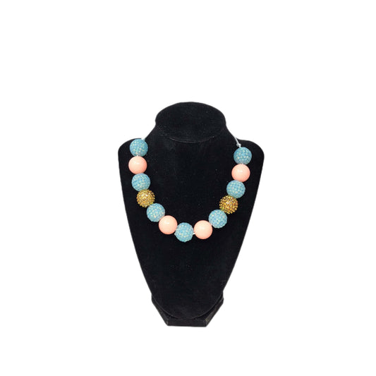 Be a Mermaid and Make Waves Bubblegum Necklace
