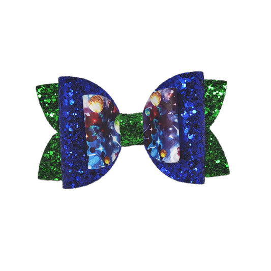 Out of This World Double Diva Bow 5" 