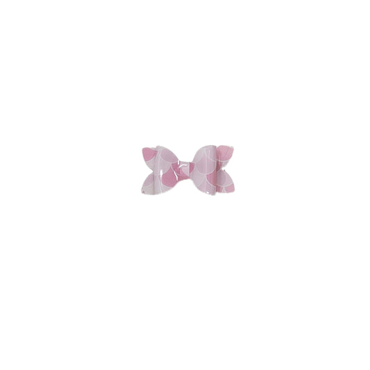 Pink Mermaid Scales Jelly Diva Bow 1.75" (pair) - Waterfall Wishes