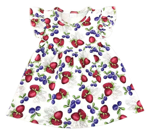 Strawberries & Blueberries Pearl Dress