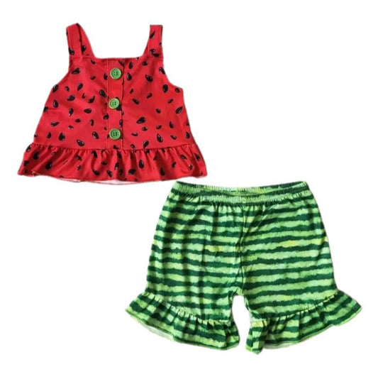 Watermelon Shorts Set