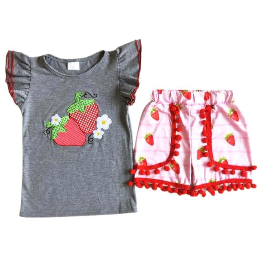 Two Berries Shorts Set