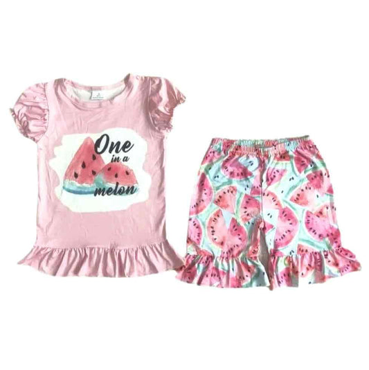 One In A Melon Shorts Set