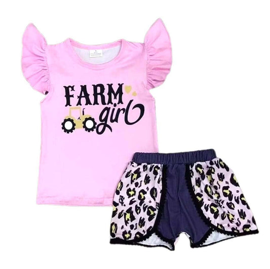 Farm Girl Shorts Set