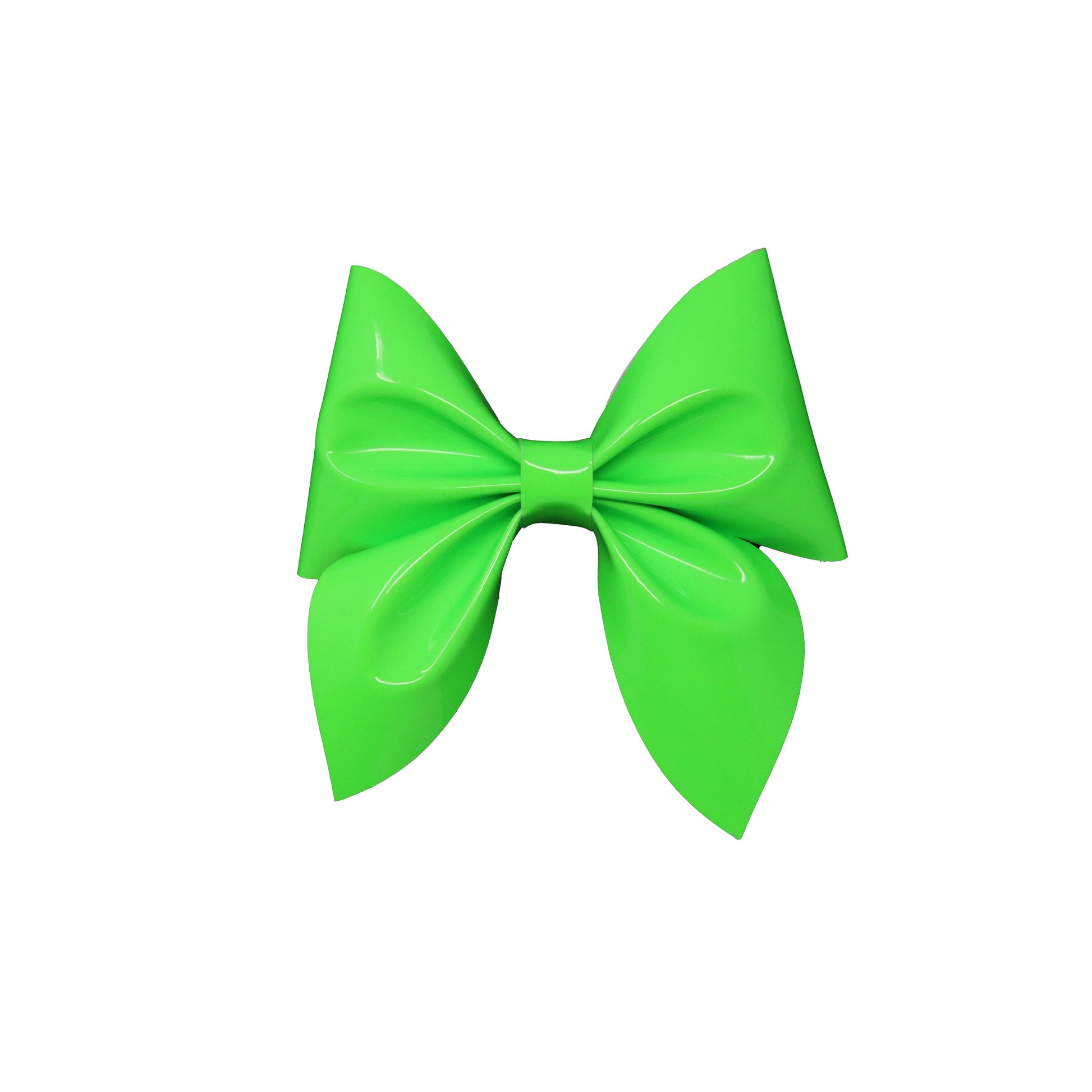 Neon Green Sailor Bow 5"