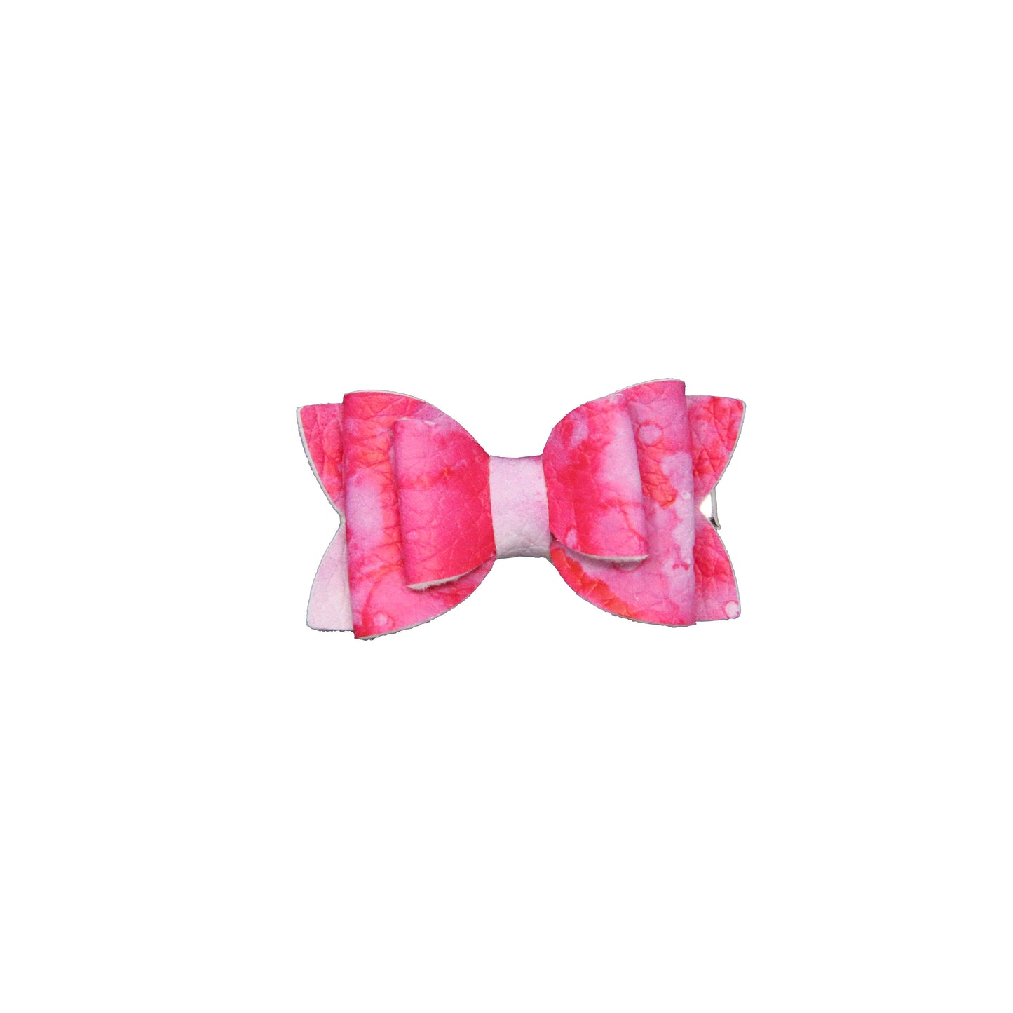 Pink Ink Double Diva Bow 1.5" (pair)