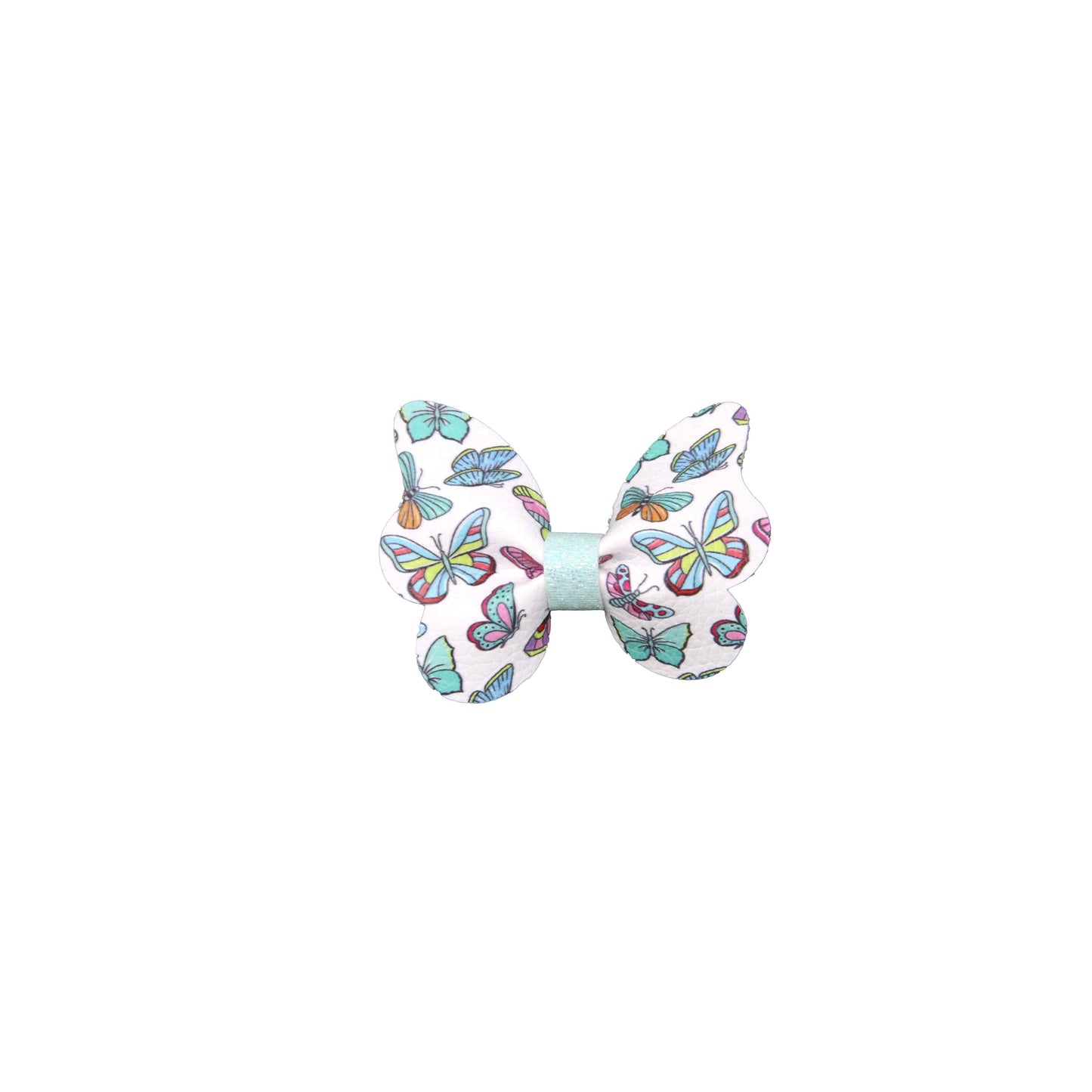 Multicolored Butterfly Bow 2.5" (pair)
