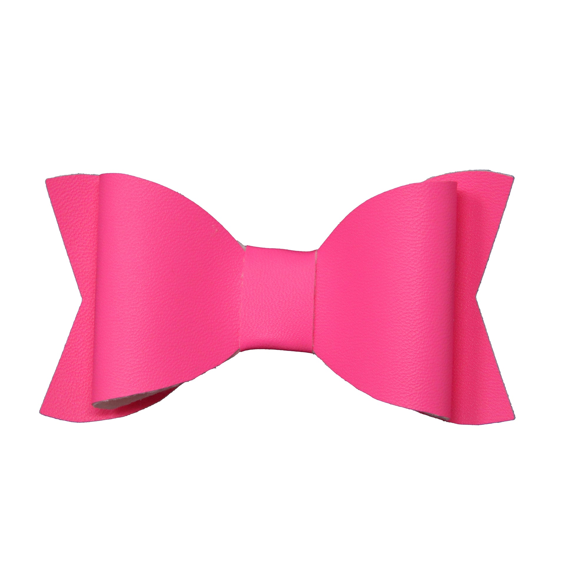 Neon Pink Claire Bow 3.5"