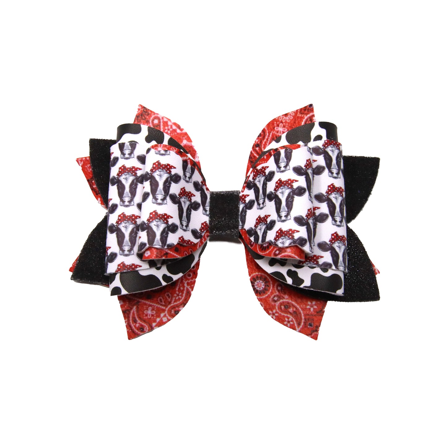 5 inch Bessie Dressed-up Double Diva Bow