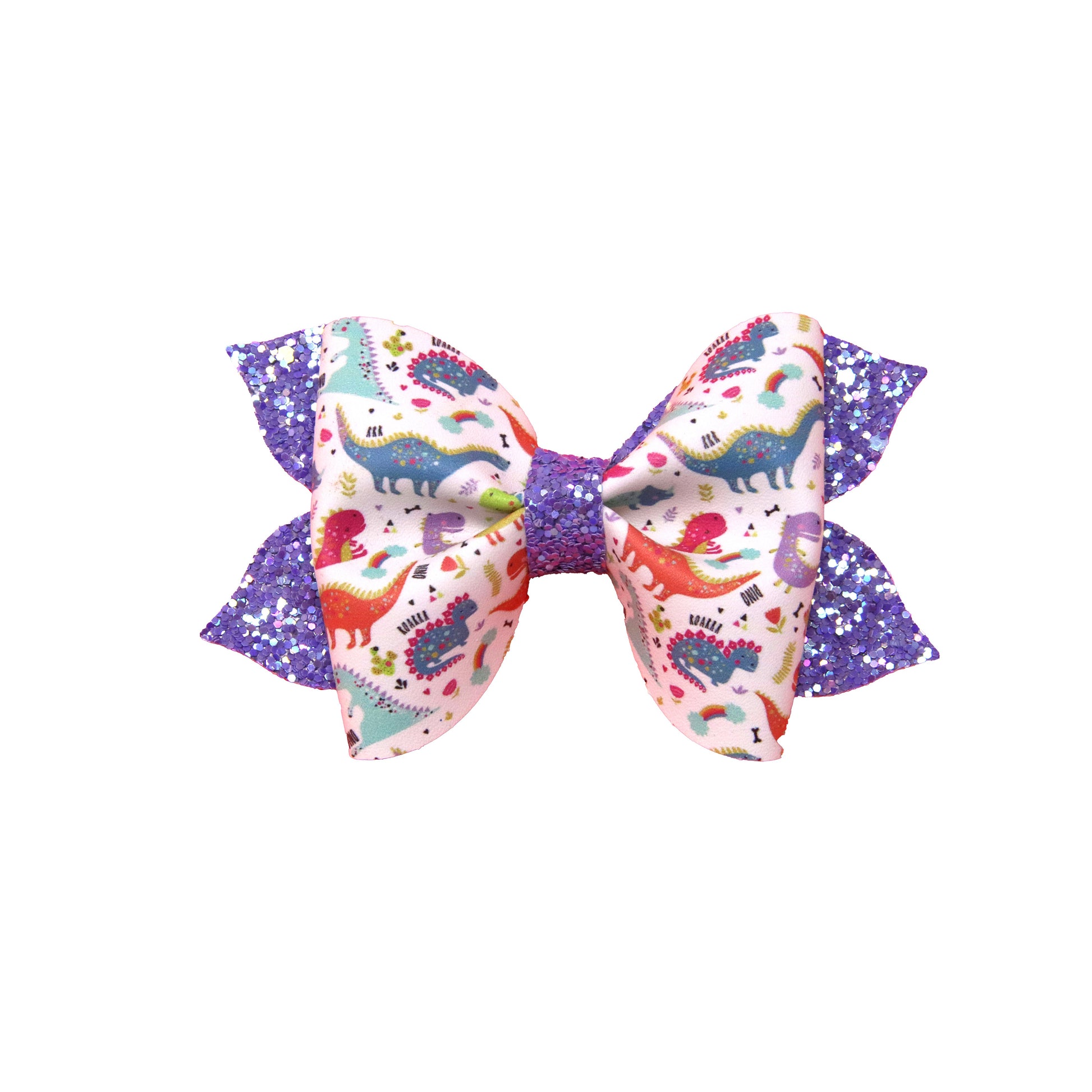 4 inch Dinosaurs Pixie Pinch Bow
