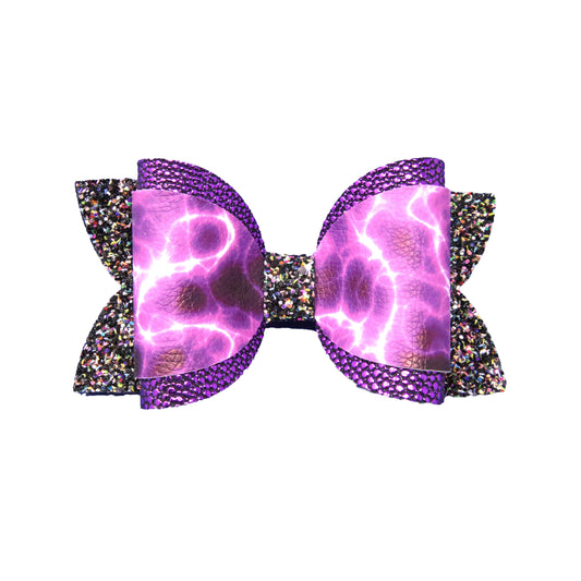 5 inch Electric Surge Dressed-up Diva Bow