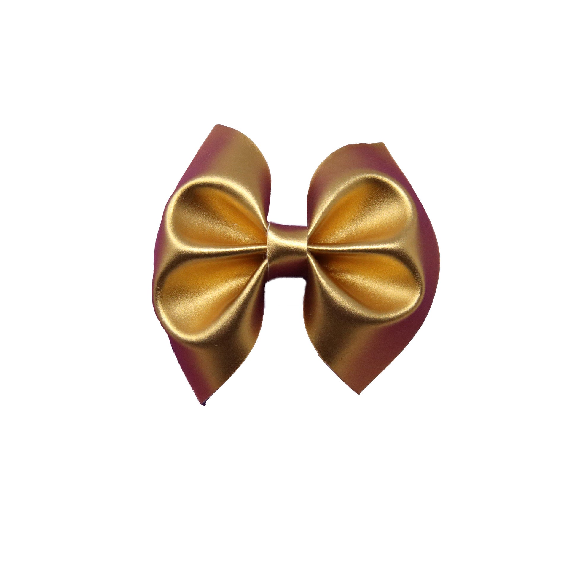 Gold Pinch Bow 2" (pair)