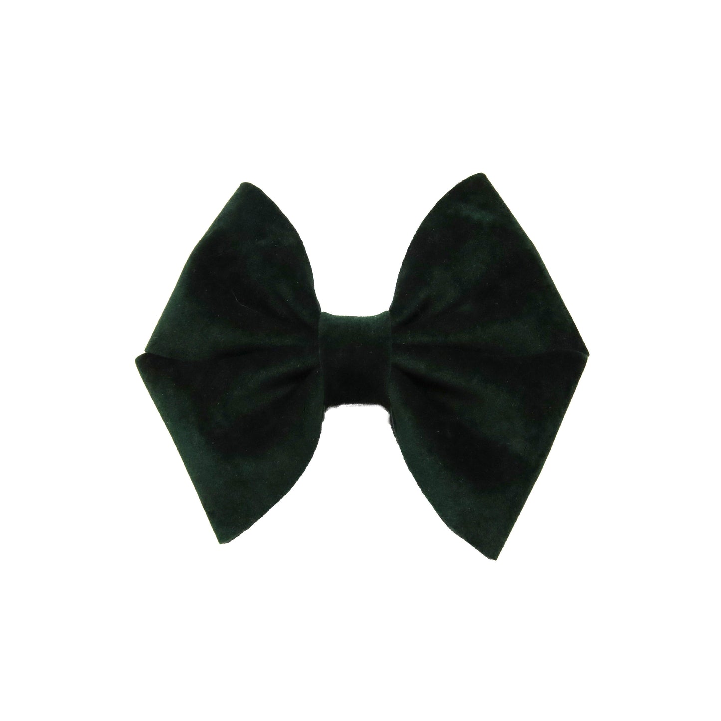 4 inch All Spruced Up Velvet Fluffy Petal Pinch Bow