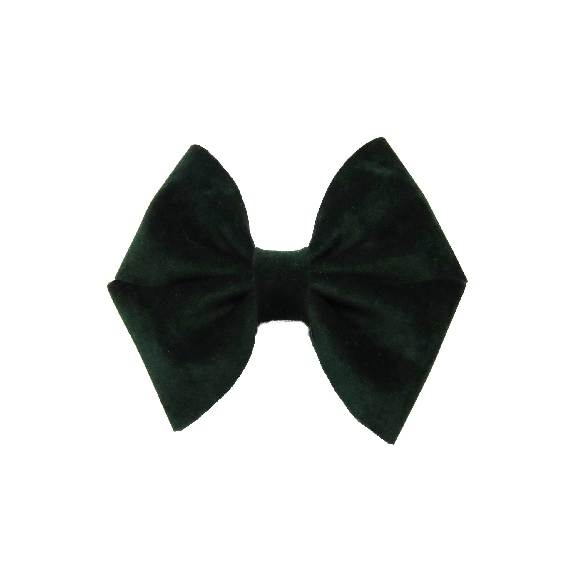 4 inch All Spruced Up Velvet Fluffy Petal Pinch Bow