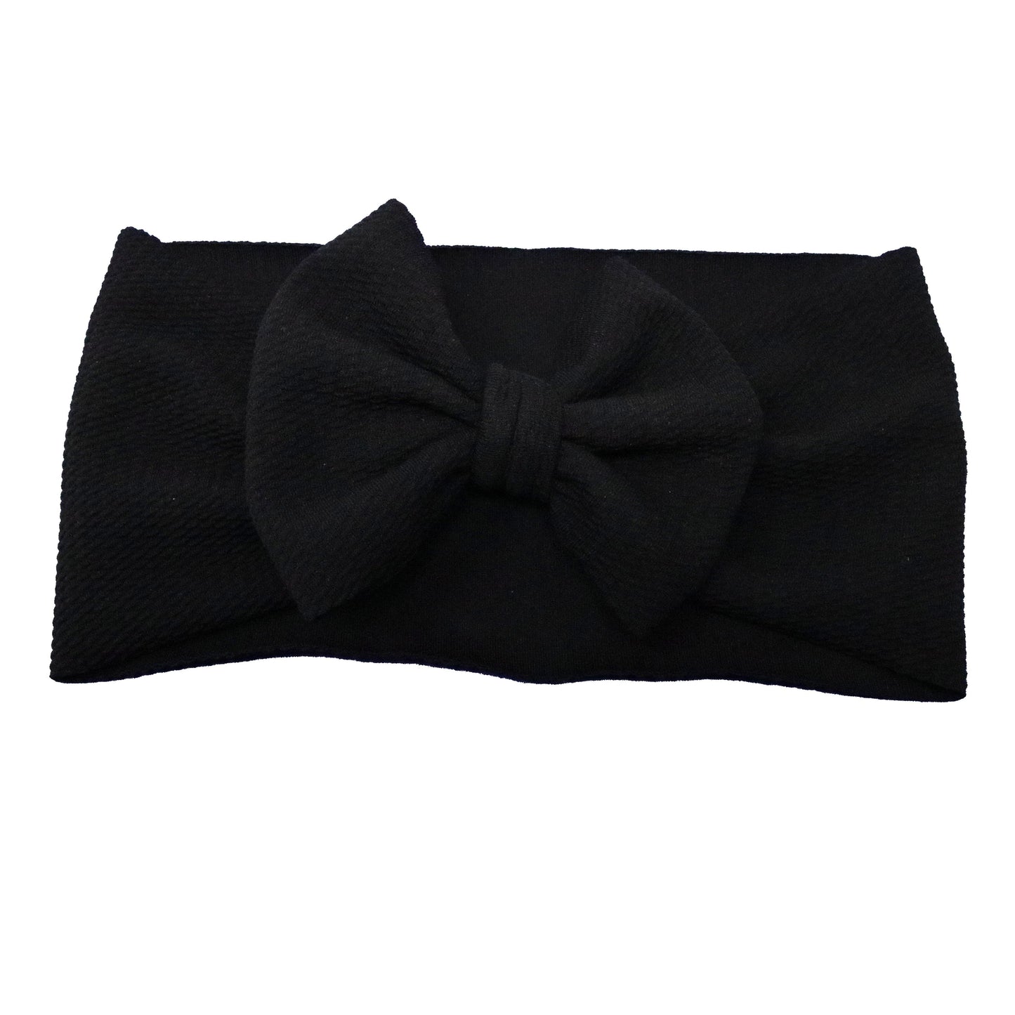 Black Fabric Headwrap