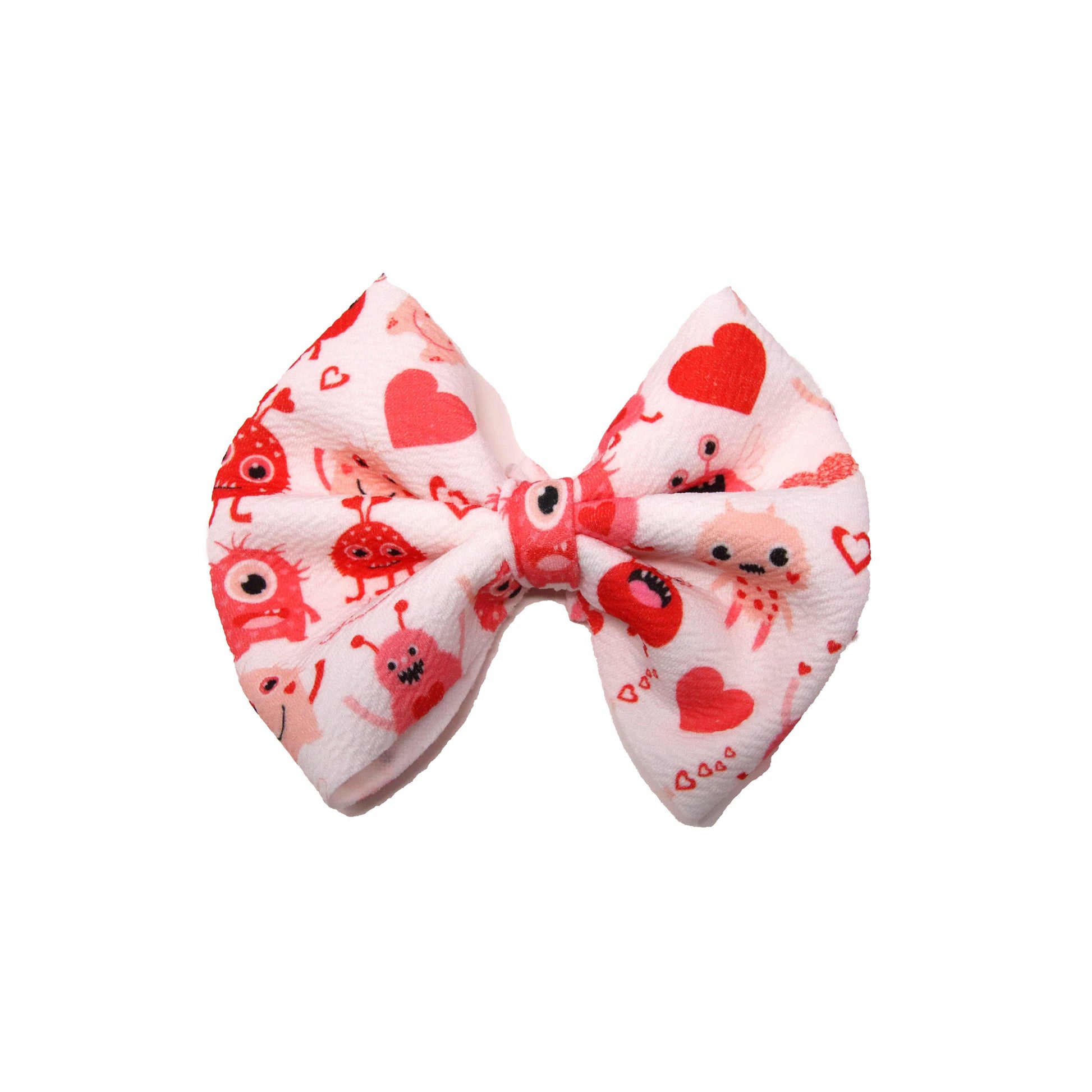 Little Monsters Fabric Bow 5"
