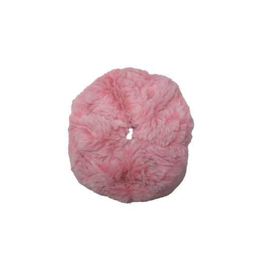 Pink Jumbo Minkie Scrunchie