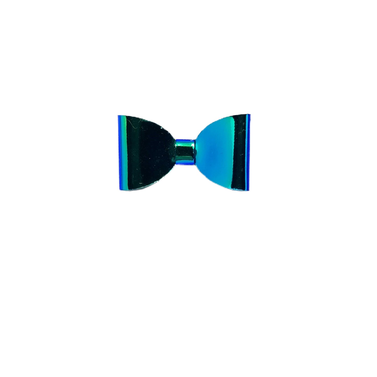 Blue Tailless Classic Bow 1.5" (pair)