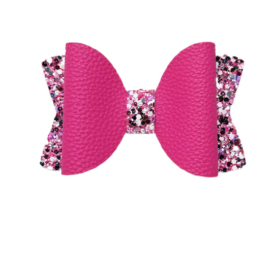 4.5 inch Hot Pink Chloe Bow