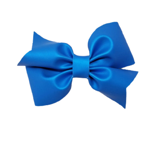 5 inch Blue Larkin Bow