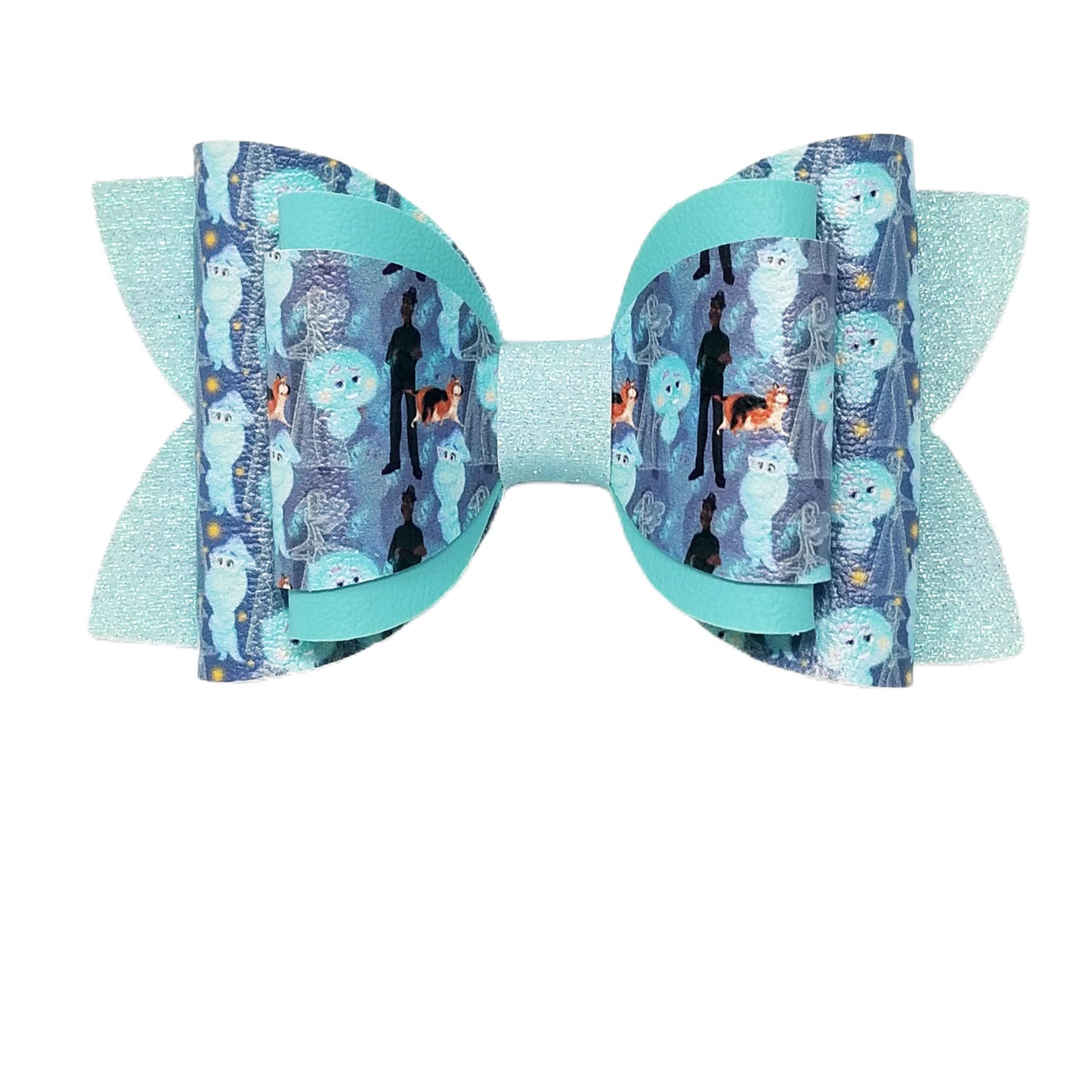 Spirit Dressed-up Double Diva Bow 5"